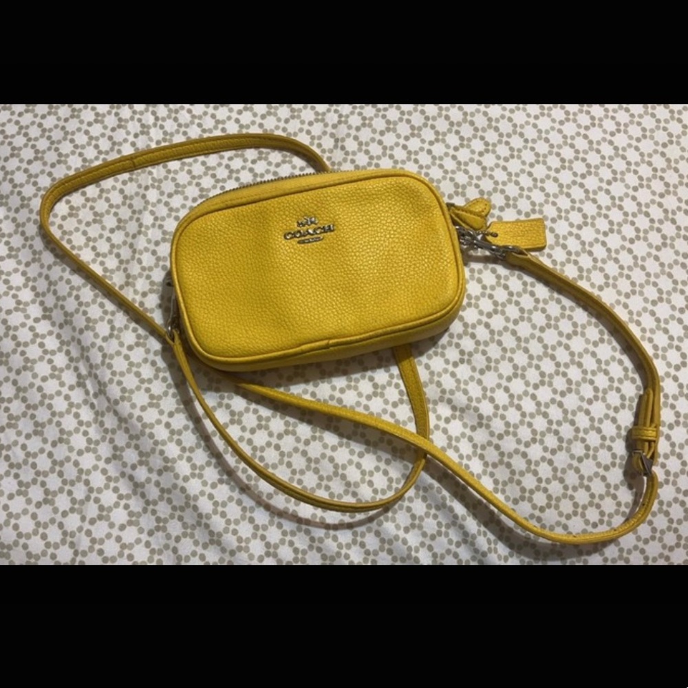 Coach | Mini Leather Crossbody Shoulder Bag Pouch 53034